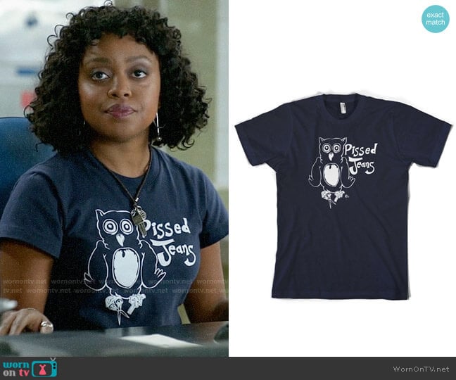 Pissed Jeans Owl T-shirt worn by Lyla on iZombie