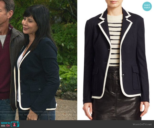 Uni Blazer by Rag & Bone worn by Cassandra Nightingale (Catherine Bell) on Good Witch