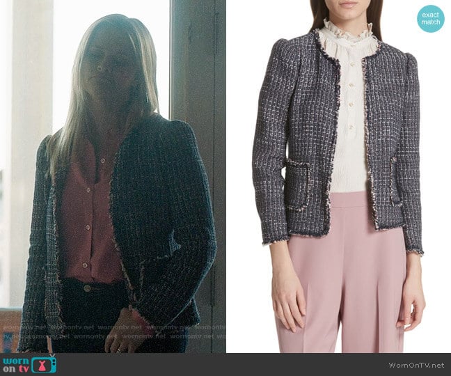 Rebecca Taylor Multi Tweed Jacket worn by Madeline Martha Mackenzie (Reese Witherspoon) on Big Little Lies