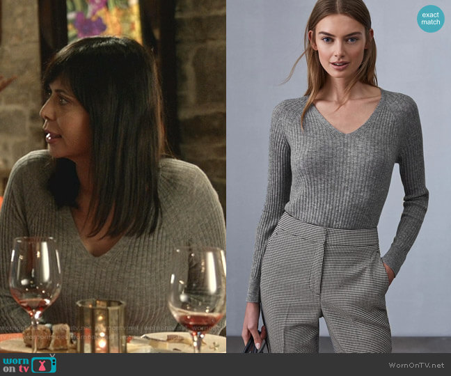 Elouise Jumper by Reiss worn by Cassandra Nightingale (Catherine Bell) on Good Witch