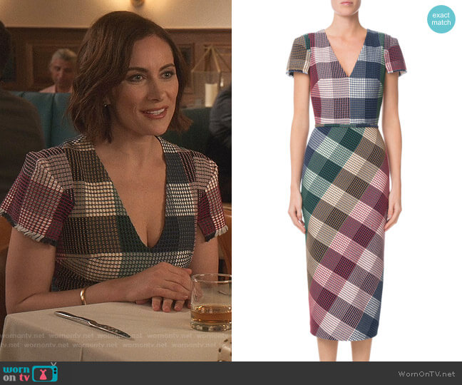 Chaney Dress by Roland Mouret worn by Quinn (Laura Benanti) on Younger