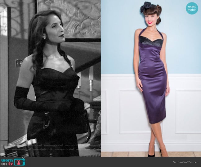 Stop Staring Covergirl Dress worn by Lily Winters (Christel Khalil) on The Young and the Restless