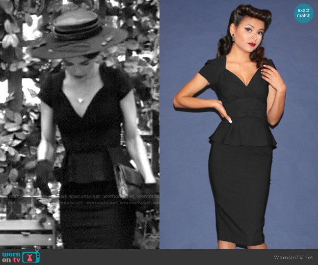 Stop Staring Obsession Dress worn by Victoria Newman (Amelia Heinle) on The Young and the Restless