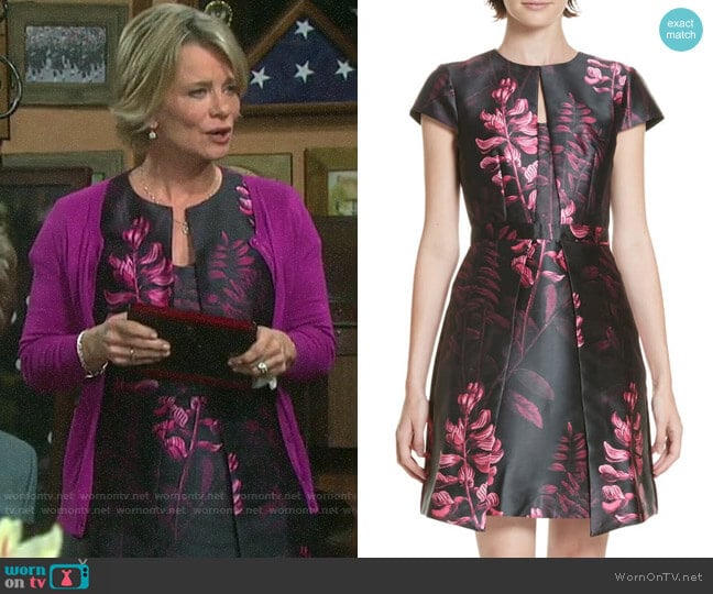 Ted Baker Jebby Dress worn by Kayla Brady (Mary Beth Evans) on Days of our Lives