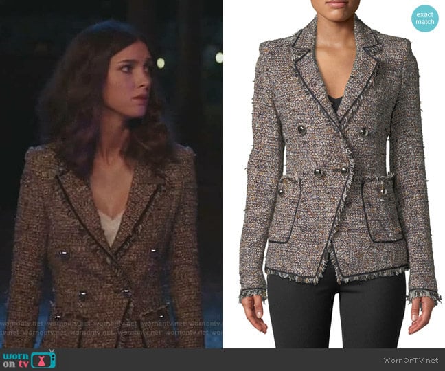 WornOnTV: Alicia’s tweed jacket and mini skirt on Grand Hotel | Denyse ...