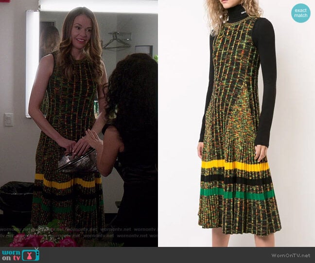 Knitted Dress by Calvin Klein 205W39NYC worn by Liza Miller (Sutton Foster) on Younger