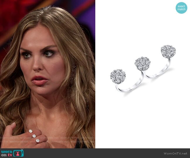 Evening Affair Diamond Ring by Dena Kemp worn by Hannah Brown on The Bachelorette