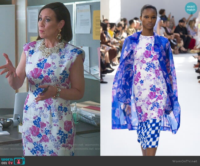 Spring 2019 Collection by Dries Van Noten worn by Diana Trout (Miriam Shor) on Younger