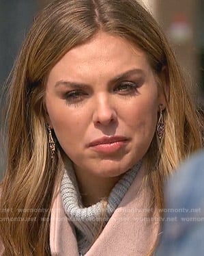 Hannah's drop earrings on The Bachelorette