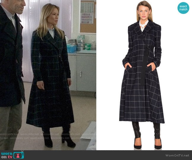 Marissa Webb Feria Coat worn by Joan Watson (Lucy Liu) on Elementary