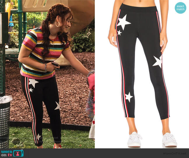 Star Legging by Pam & Gela worn by Jade (Talia Jackson) on Family Reunion