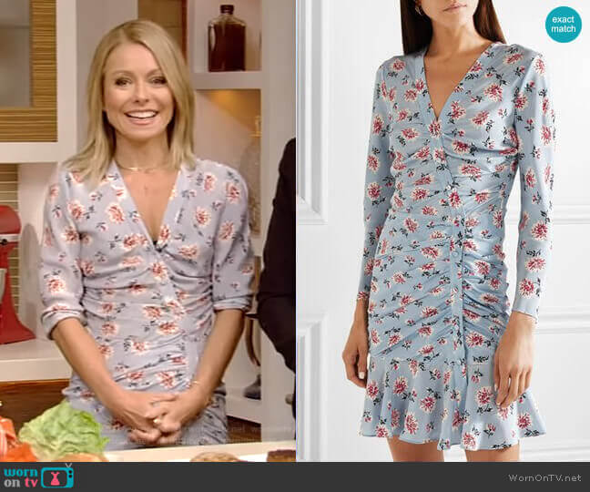 Rowe Dress by Veronica Beard worn by Kelly Ripa on Live with Kelly and Mark