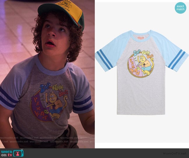 dustin cat shirt