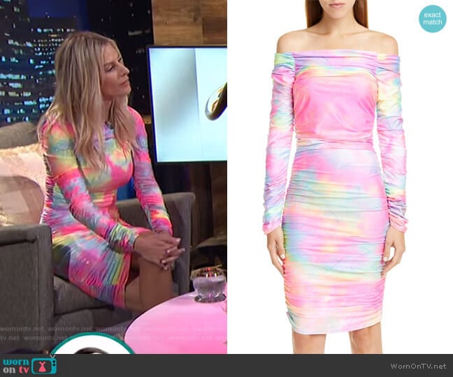 Jolene Dress by Sies Marjan worn by Morgan Stewart on E! News