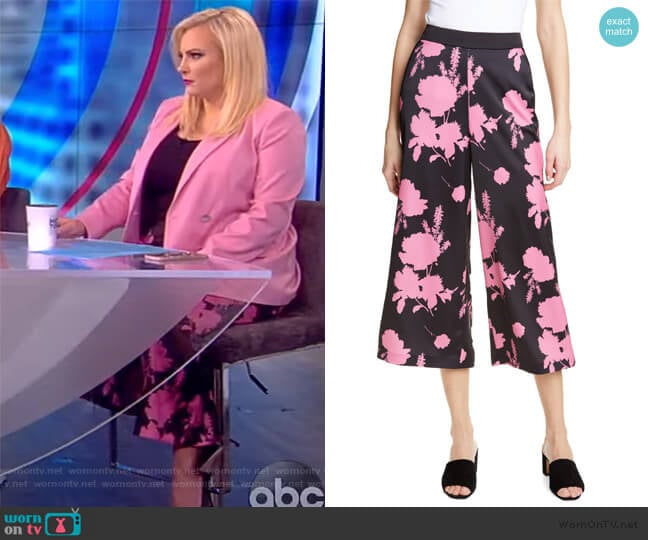 Ricey Berry Sundae Culottes by Ted Baker worn by Meghan McCain on The View