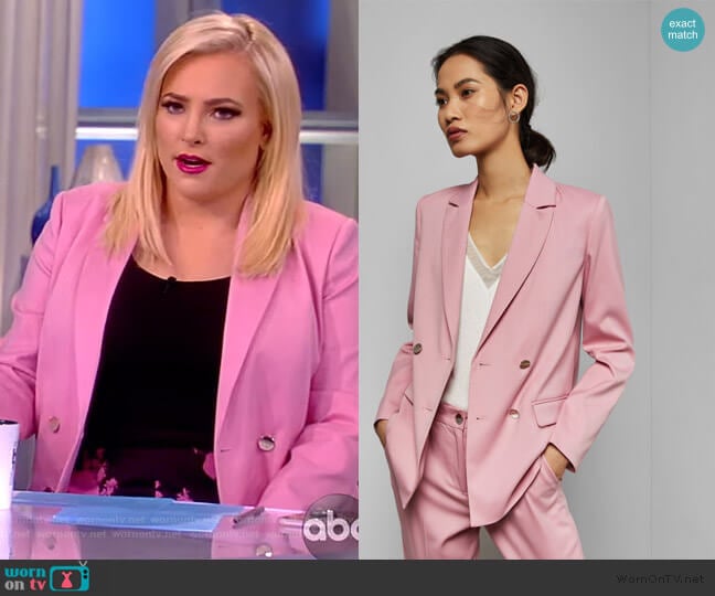 Tailored jacket by Ted Baker worn by Meghan McCain on The View