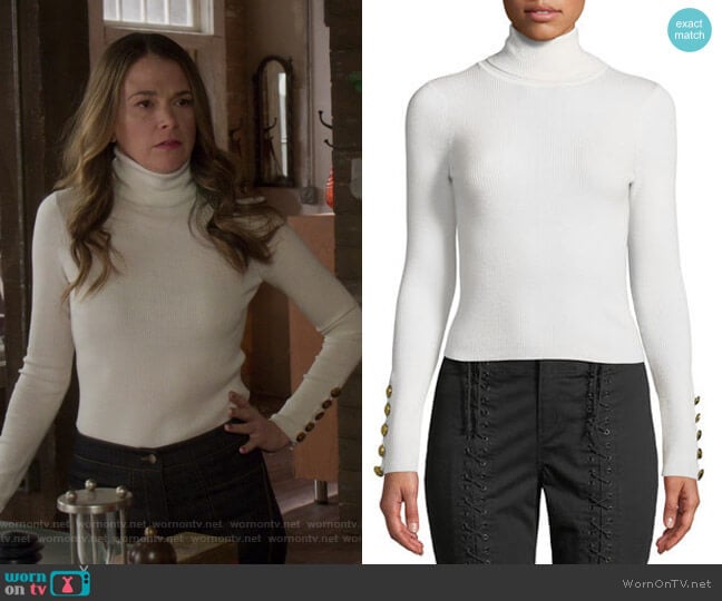 Desi Sweater by A.L.C. worn by Liza Miller (Sutton Foster) on Younger