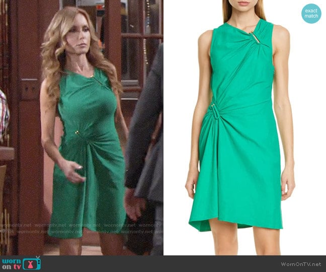 A.L.C. Jina Dress worn by Lauren Fenmore (Tracey Bregman) on The Young and the Restless