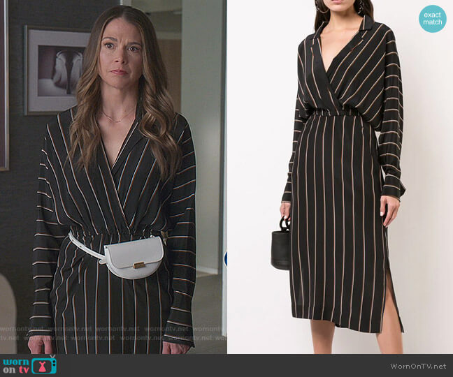 Nico Dress by A.L.C. worn by Liza Miller (Sutton Foster) on Younger