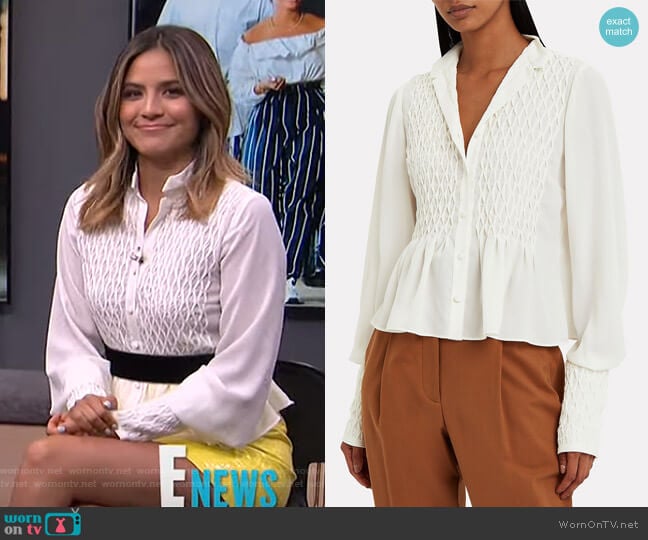 Capizzi Blouse by Alexis worn by Erin Lim on E! News