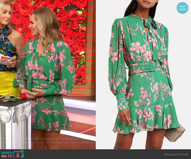 Tidale Island Floral Dress by Alexis worn by Hannah Brown on Good Morning America