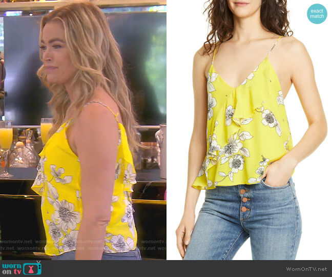 Lavonia Camisole by Alice + Olivia worn by Denise Richards on The Real Housewives of Beverly Hills