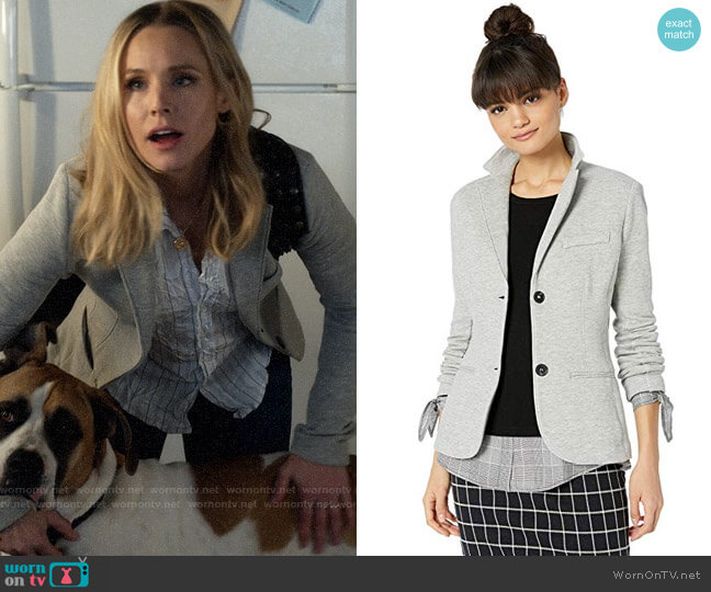 Bailey 44 Cozy Up Fleece Jacket Blazer worn by Veronica Mars (Kristen Bell) on Veronica Mars