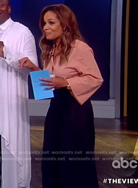 Sunny’s two tone jumpsuit on The View