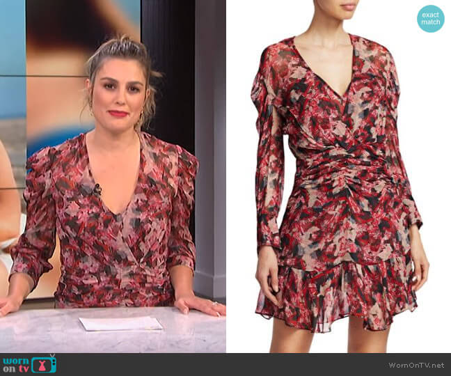 Wick Dress by Iro worn by Carissa Loethen Culiner on E! News