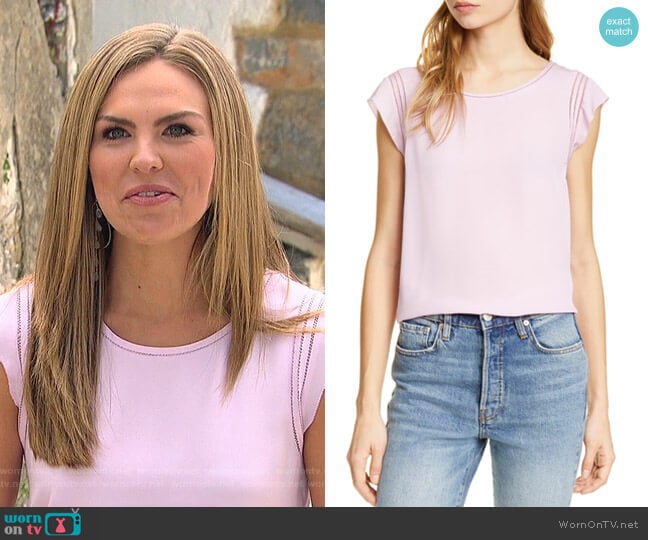 Yeira Shell Top by Joie worn by Hannah Brown on The Bachelorette