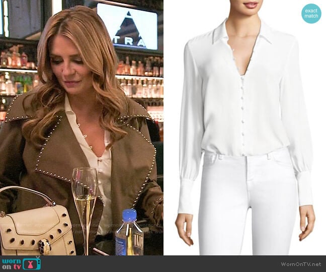 L'Agence Naomi Blouse worn by Mischa Barton (Mischa Barton) on The Hills New Beginnings