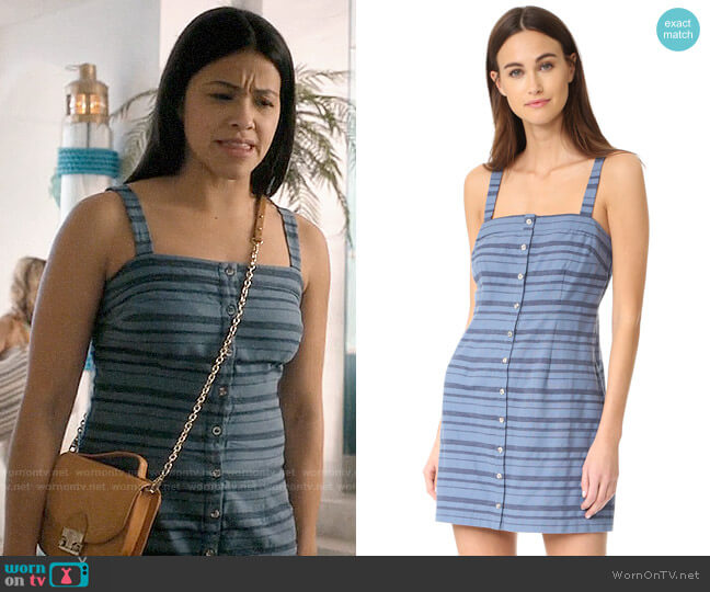 Mara Hoffman Sheath Mini Dress worn by Jane Villanueva (Gina Rodriguez) on Jane the Virgin