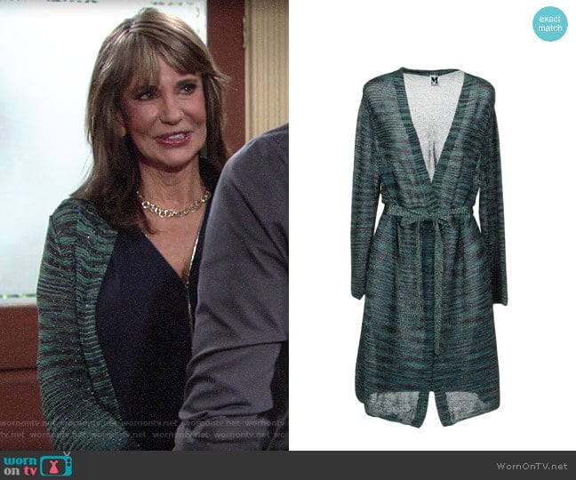 M Missoni Cardigan worn by Jill Abbott (Jess Walton) on The Young and the Restless