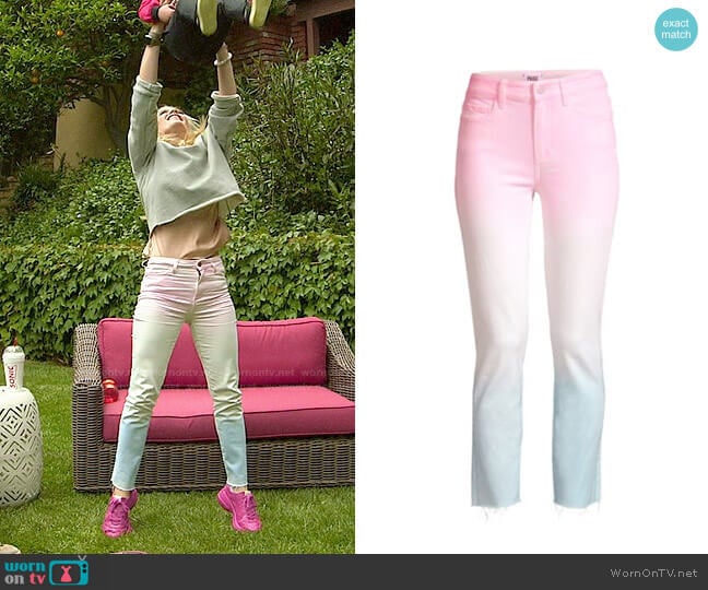 Paige Hoxton Sunset Ombre Jeans worn by Heidi Montag (Heidi Montag) on The Hills New Beginnings