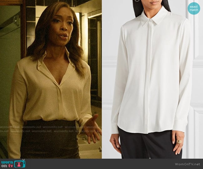 The Row Petah Blouse worn by Jessica Pearson (Gina Torres) on Pearson