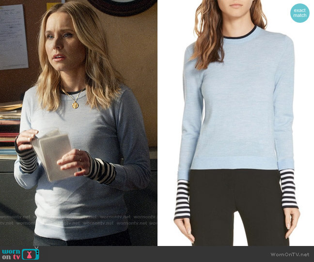 Veronica Beard Avory Sweater worn by Veronica Mars (Kristen Bell) on Veronica Mars