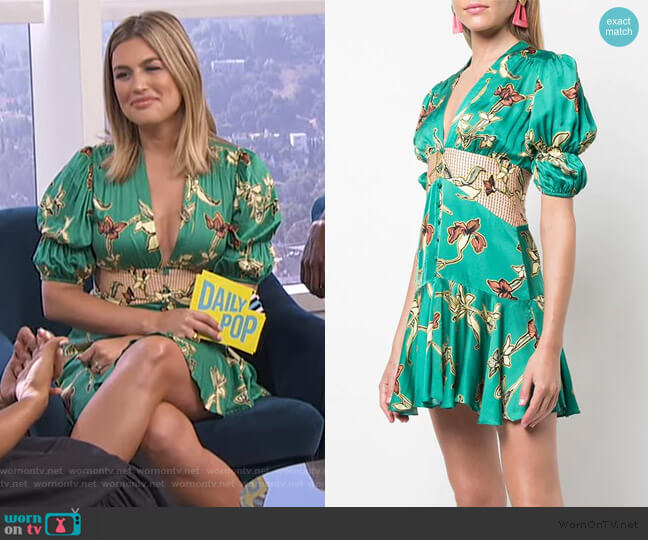 Nari Dress by Alexis worn by Carissa Loethen Culiner on E! News
