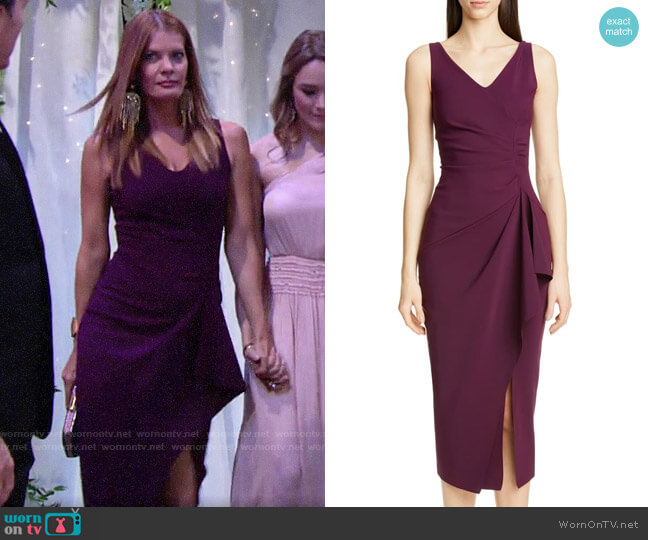 Chiara Boni La Petite Robe Kloty Dress worn by Phyllis Summers (Michelle Stafford) on The Young and the Restless