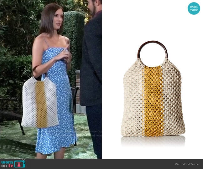 Circus by Sam Edelman Veronica Bag worn by Willow Tait (Katelyn MacMullen) on General Hospital