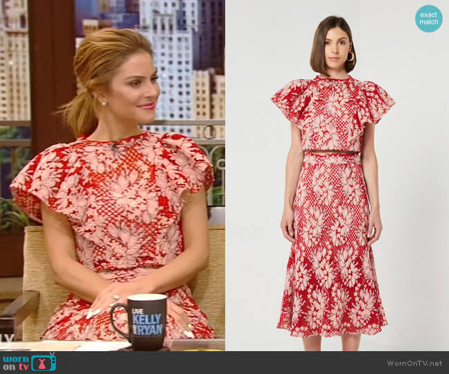 Valentina Set by Elliatt Collective worn by Maria Menounos on Live with Kelly and Ryan