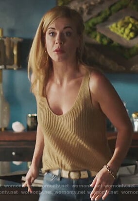 Kelly Anne's knit tank on Queen of the South