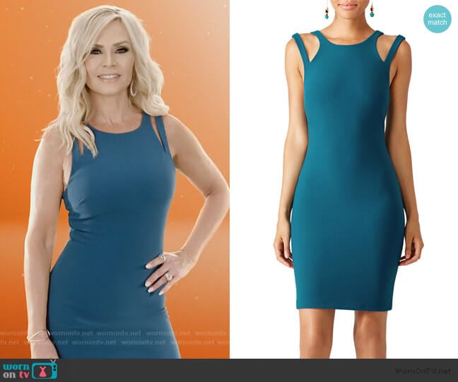 Myrtle Green Chrystie Dress by Likely worn by Tamra Judge on The Real Housewives of Orange County