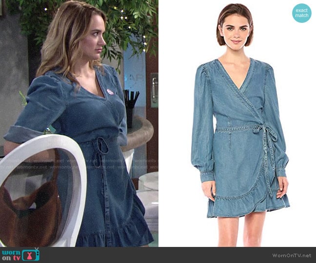 Paige Kendry Dress worn by Summer Newman (Hunter King) on The Young and the Restless