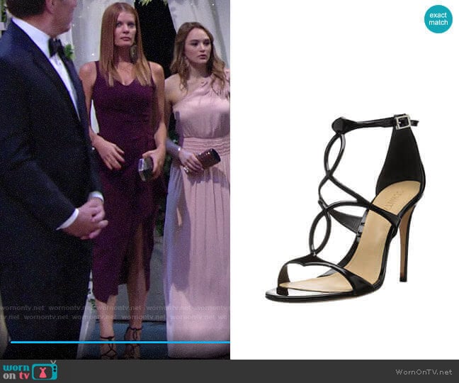 Schutz Rania Sandals worn by Phyllis Summers (Michelle Stafford) on The Young and the Restless