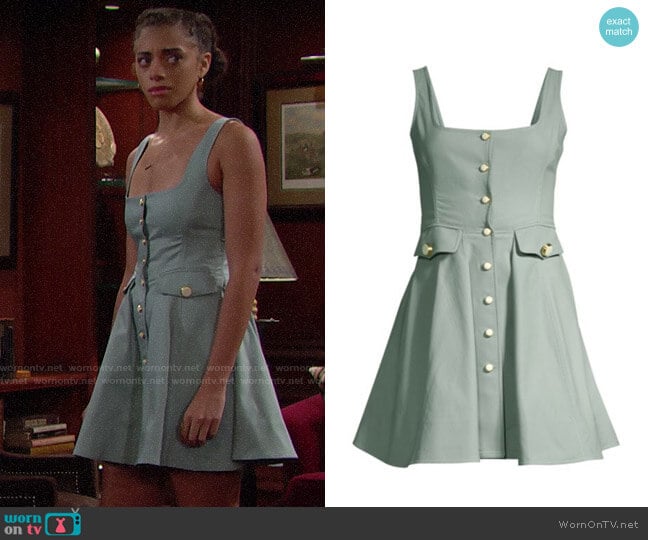 Alexis Nena Dress worn by Zoe (Kiara Barnes) on The Bold and the Beautiful