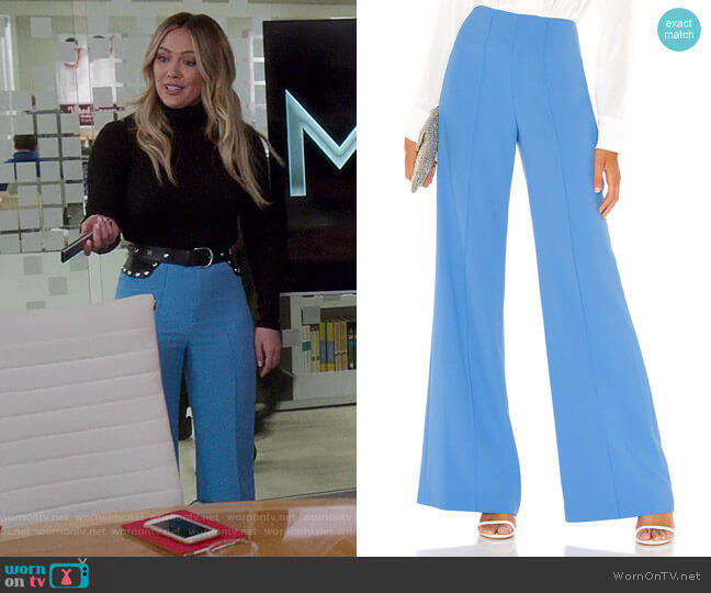 Dylan Pants by Alice + Olivia  worn by Kelsey Peters (Hilary Duff) on Younger