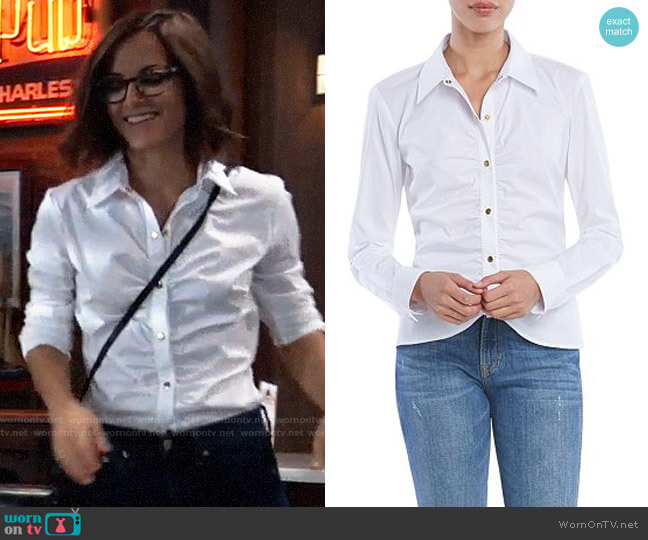 Bailey 44 Liaison Shirt worn by Hayden Barnes (Rebecca Budig) on General Hospital