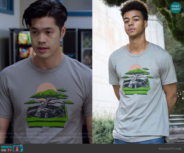 Bonzai Tee by Choke worn by Zach Dempsey (Ross Butler) on 13 Reasons Why