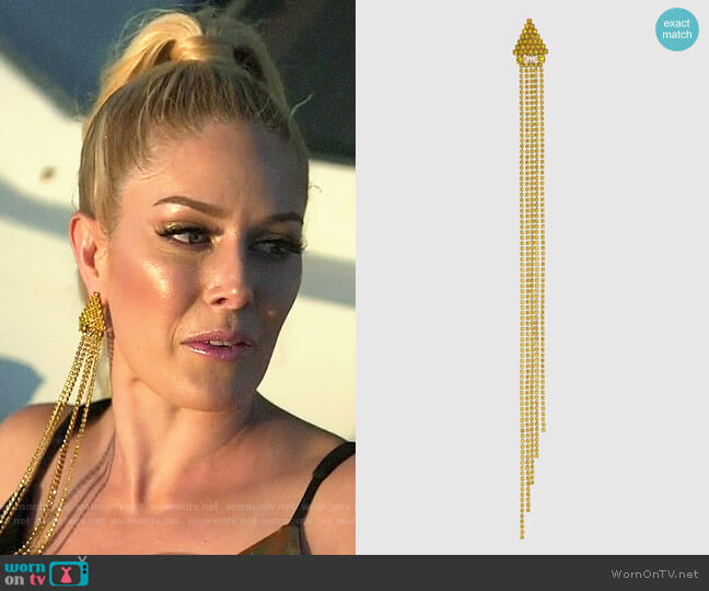 Gucci Single Earring with Crystals worn by Heidi Montag  on The Hills New Beginnings