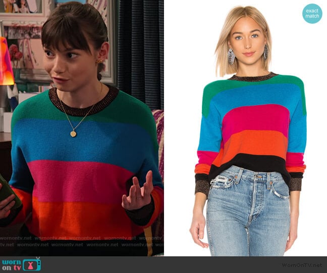 Molly’s striped sweater on No Good Nick